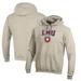 Men's Champion Oatmeal Loyola Marymount Lions Eco Powerblend Pullover Hoodie