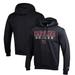 Men's Champion Black South Carolina Gamecocks Soccer Stack Logo Powerblend Pullover Hoodie