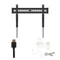 Kanto KT3260 Tv Mounting package W/ DUAL outlet thru wall power kit And HDMI Cable