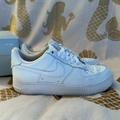 Nike Shoes | Nike Air Force One - 07 Low - All White - 25th Anniversary Edition - Size 4y | Color: White | Size: 4bb