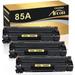 Arcon 3-Pack Compatible Toner works with HP 85A CE285A LaserJet Pro Pro M1212NF P1102W M1217NFW P1109w P1006 Printers (Black)