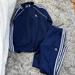 Adidas Pants & Jumpsuits | Adidas Tracksuit | Color: Blue | Size: Xs