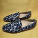 J. Crew Shoes | J.Crew Black Leopard Print Flats | Color: Black/Gray | Size: 7