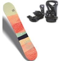 Snowboard F2 FTWO FREEDOM WOMAN APRICOT 21/22 Snowboards Gr. 147, orange (apricot) Snowboards