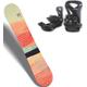 Snowboard F2 "FTWO FREEDOM WOMAN APRICOT 21/22" Snowboards Gr. 147, orange (apricot) Snowboards