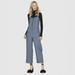 Anthropologie Pants & Jumpsuits | Anthropologie Cienne The Camille Button Front Chambray Denim Jumpsuit Blue Sz 0 | Color: Blue | Size: 0