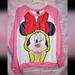 Disney Tops | Disney Minnie Mouse Bubble Gum Shirt | Color: Pink/White | Size: Xl