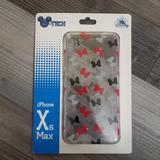 Disney Cell Phones & Accessories | Disney Parks Minnie Mouse Bows Iphone Xs Max Phone Case New | Color: Black/Red | Size: Os
