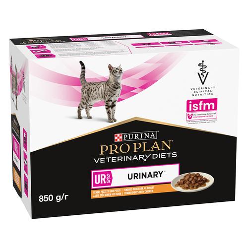 2x10x85g PURINA PRO PLAN Veterinary Diets Feline UR ST/OX - Urinary Huhn Katzenfutter nass