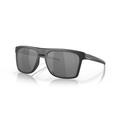 Oakley Leffingwell Sunglasses Matte Black Ink Frame Prizm Black Lens Polarized 57 OO9100-910004-57