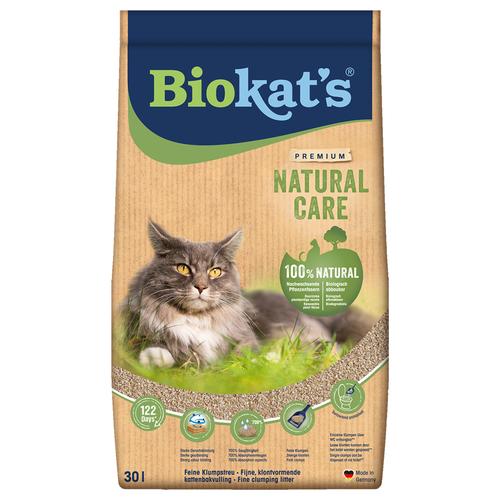 2x30L Biokat's Natural Care Katzenstreu Katze