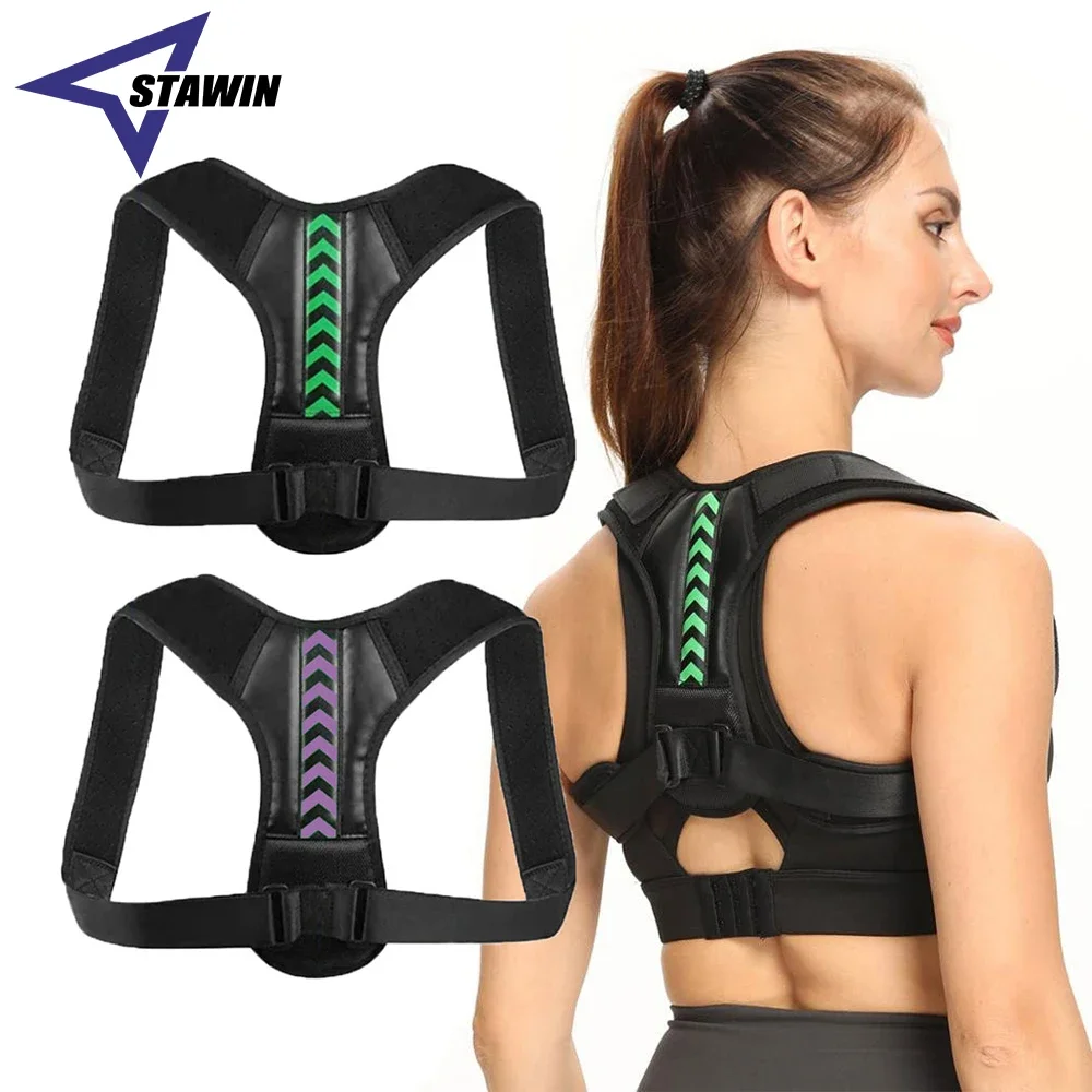 Ceinture correctrice médicale réglable pour le dos et les épaules, soutien de la colonne vertébrale et de la clavicule, empêchant le sport à bosse, attelle du cou pour le haut du dos
