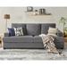 Wade Logan® Boileau 97" 3 Seat Large Sofa Chenille in Gray | 40 H x 97 W x 33 D in | Wayfair E9BAF1A9948D4025929549B47B5C54DD