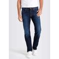 Regular-fit-Jeans MAC "Ben" Gr. 32, Länge 30, blau (dark blue vintage wash) Herren Jeans Regular Fit