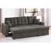 Gray Sectional - F&L Homes Studio Raisayyi 120" Wide Right Hand Facing Sofa & Chaise Linen | 33 H x 88 W x 57 D in | Wayfair FLS6S5F9G1