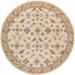 Brown/Yellow 117 x 0.39 in Indoor Area Rug - Lark Manor™ BuckHill Floral Handmade Tufted Wool Tan Area Rug Wool | 117 W x 0.39 D in | Wayfair