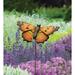 Arlmont & Co. Hicran Butterfly Painted Lady Garden Stake Metal | 36.5 H x 9.5 W x 4.25 D in | Wayfair E599445420E14FC7B919676629137033