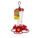 Red Barrel Studio® Hummingbird Feeder Plastic in Red/White | 10 H x 10 W x 10 D in | Wayfair 82C3D1251BE24EEBB64A4596ACFD20A0