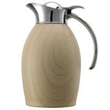 Service Ideas Stainless Steel Vacuum Insulated Flip Top Server 8.25 H x 4.75 W x 6.0 D in brown in Light Wood | 4.2 cups | Wayfair NIC10BSLW