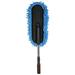 Car Wash Cleaning Brush Duster Dust Wax Mop Microfiber Telescoping Dusting Tool With Adjustable Long Handle Blue