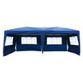 10 x 20 Outdoor Party Wedding Tent Canopy Camping Gazebo Storage BBQ Shelter Pavilion with 6 Removable Sidewalls
