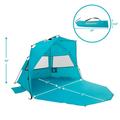 Beach Umbrella Tent Outdoor Automatic Pop Up Sun Shelter UPF 50+ Camping Fishing Canopy by Alvantor