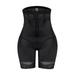 JGGSPWM Zipper Shapewear for Women Tummy Control High Waisted Butt Lifter Panties Compression Shorts Postpartum Underwear Boyshorts Hip Lifter Black L