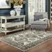 Style Haven Parris Medallions Grey/Ivory Rug - 9'10" x 12'9"