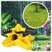 wofedyo Water Sprinklers Sprinkler Rotating Sprinklers Large Area Coverage Water Sprinkler For Garden Yard Lawns Oscillating Hose 360 Rotation Irrigation System For Outdoor Grass Green yellow 32*23*9