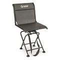 Guide Gear Big Boy Hunting Blind Chair Portable Folding Seat for Shooting Comfortable Spin Swivel 500-lb. Capacity