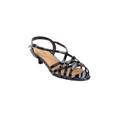 Wide Width Women's The Karson Sling by Comfortview in Black (Size 8 1/2 W)