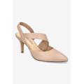 Extra Wide Width Women's Arabella Pump by Bella Vita in Nude Leather (Size 8 WW)