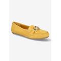 Women's Cullen Flats by Bella Vita in Mustard Suede Leather (Size 7 1/2 M)