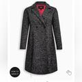 Torrid Jackets & Coats | (J14) Torrid Black & White Boucle Statement Coat With Pink Lining | Color: Black/White | Size: 1x