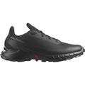 Salomon Alphacross 5 Herren Trailrunningschuhe, Starker Grip, Anhaltender Komfort, Vielseitige Performance, Black, 49 1/3