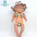 Vêtements de poupée 43 cm maillot de bain avec bretelles Bikini jouet pour nouveau-né
