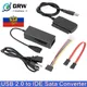 Convertisseur d'adaptateur de disque dur USB 2.0 vers IDE SATA S-ATA 2.5 3.5 HD HDD pour ATA/ATAI