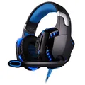 Casque de jeu professionnel filaire avec lumière Led avec Microphone pour Ps4 Ps5 Xbox basse