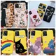 Pour Vivo V20 Cas V2025 V2024 Silicone Souple Mignon Chat Dessin Animé Fleur Étuis de Téléphone Pour