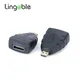 Lingable-Adaptateur Micro HDMI mâle vers Mini HDMI femelle connecteur C vers D convertisseur pour