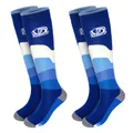 Findway-Chaussettes de football extra longues rembourrées pour hommes chaussettes de compression