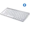 Clavier Bluetooth de style Apple ultra fin clavier sans fil à faible bruit clavier compact pour