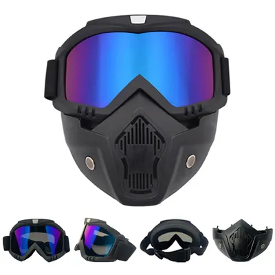 Masque de ski extérieur 506 lunettes de motoneige lunettes de protection de motocross coupe-vent