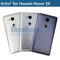 Boîtier de batterie pour Huawei Honor 5X porte de batterie avec caméra boutons en verre couvercle