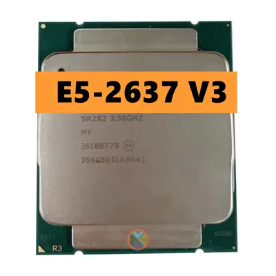Xeon E5-2637 V3 3.5GHz façades-Core 15M LGA2011-3 135W DDR4 2133MHz E5 26ino V3 Livraison gratuite