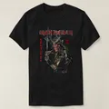 T-shirt à manches courtes et col rond pour homme 100% coton haut décontracté samouraï japonais