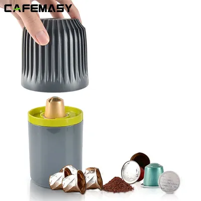 CAFEBiens Y-Capsules de Café en Plastique Boîte de Recyclage Poudre de Résidus Outil de Haute