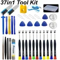 Tournevis 28/37/44 in1 kit d'outils de réparation d'ouverture pour téléphone portable iPhone