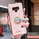 Coque souple en TPU avec support en cristal pour Samsung Galaxy Note 9 Note 10 Note 10 Plus