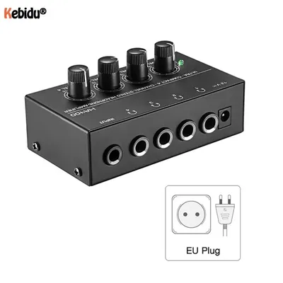 Kebidu-Amplificateur stéréo ultra compact HA400 4 canaux pour sauna téléphone audio avec